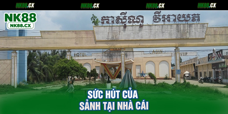 Sức hút của sảnh tại nhà cái