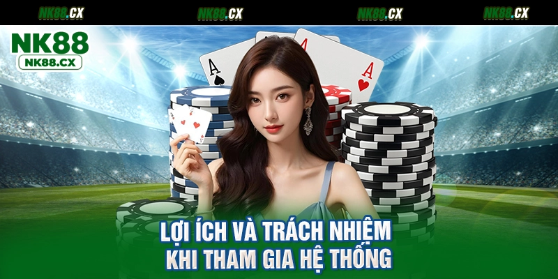 Lợi ích và trách nhiệm khi tham gia hệ thống