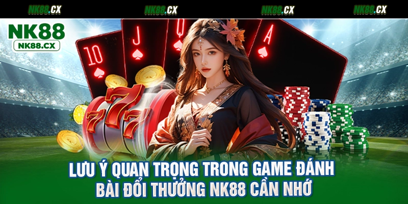 Lưu ý quan trọng trong game đánh bài đổi thưởng NK88 cần nhớ